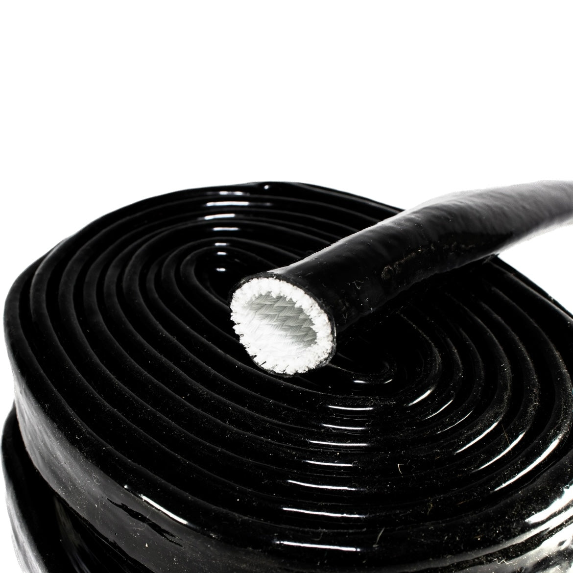 Fire Sleeve Silicone Fiberglass Heat Protection for Hoses and Wires