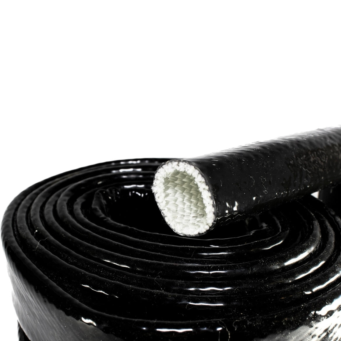 Fire Sleeve Silicone Fiberglass Heat Protection for Hoses and Wires