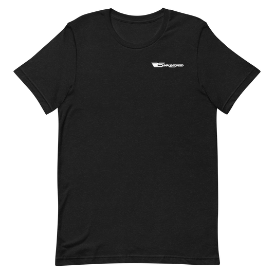 Black Simple Speed Unisex t-shirt